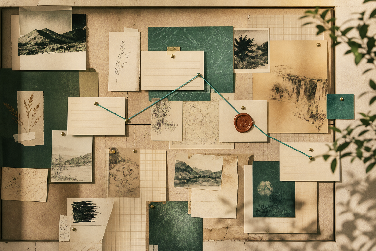Board workspace illustration